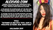 Bokep Online Hotkinkyjo multiple toys comma gape amp prolapse extreme anal marathon on Halloween 2019 gratis