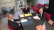 Film Bokep Carrer woman in high heels banged by colleagues in a business meeting terbaru 2020