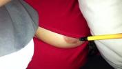 Vidio Bokep Sleeping nipple play with pencil online