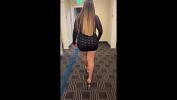 Bokep Full Having fun wearing a see through short dress in hotel public areas hot