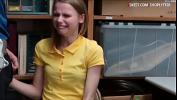 Bokep Online Nasty teen thief Catrina Petrov gives a sloppy blowjob and gets her pussy screwed by LP officer in the back office terbaik