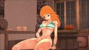 Bokep 2020 The cute pirate Nami fingers her pussy in a bar One Piece Hentai period hot