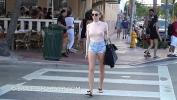 Download Bokep Claires Sheer Top in public