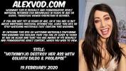 Bokep 2020 Hotkinkyjo destroy her ass with Goliath dildo amp prolapse mp4