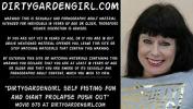 Nonton Video Bokep Dirtygardengirl self fisting fun and giant prolapse push out terbaik