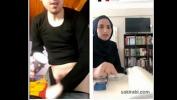 Bokep Video hijab watching man masturbating