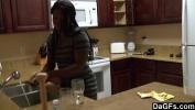 Film Bokep Ebony with a big ass gets fucked during the dishes 3gp