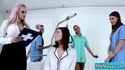 Vidio Bokep Jenifer Jane anal strapon by four nurses mp4