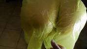 Nonton Bokep She empties the condom over her face after a blowjob wearing a rain poncho hot