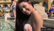 Bokep HD Girl almost caught masturbating in a public pool online