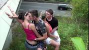 Nonton Bokep Cum on big tits in public gang bang foursome mp4