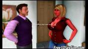 Bokep 2020 Busty 3D cartoon blonde babe sucks on a hard cock