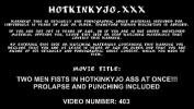 Bokep Baru Two men fists in Hotkinkyjo ass at once period Prolapse and punching included hot