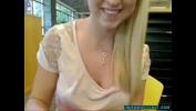 Bokep 2020 Sexy blonde teen masturbates pussy in library and squirts terbaru