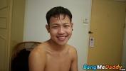 Nonton Video Bokep Young Asian twink rides cock bareback and makes daddy cum
