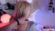 Bokep Baru Consoling my hot blonde MILF stepmother from behind hot