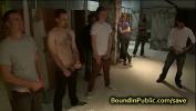 Bokep Online Bound gay anal gangbanged in suspension gratis