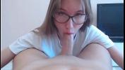 Link Bokep Hot teen with sexy glasses gives a perfect blowjob online