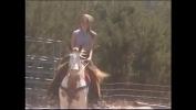 Bokep Full Stunning blonde cutie April Flowers takes lessons of horseback riding and seduces stable man hot