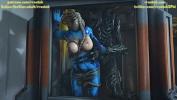 Film Bokep Samus Aran trapped with the Xenomorph 3D Animation online