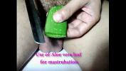 Link Bokep Mastrubation with Aloe vera Leaf