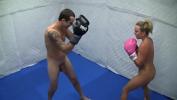 Nonton Bokep Dre Hazel defeats guy in competitive nude boxing match terbaru