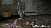 Video Bokep 3D babe gets fucked in an alley by a honry zombie online