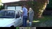 Video Bokep Son in law bangs her old pussy outdoors 3gp online