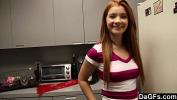 Bokep Video Horny redhead teen surprised with sex in kitchen hot
