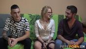 Download Film Bokep Sweet blonde Ylenia gets COMPLETELY WRECKED by two dudes mp4