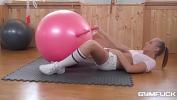 Bokep 2020 Gym fuck with wet tight pussy teen Milana Blanc fucking freaky dildo ball