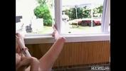 Download Bokep Busty big tit babe fucks pussy in front of window Squirts Hitachi Public Dare 2020