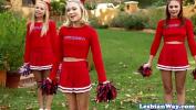 Video Bokep Les cheerleaders fourway fun after pratice gratis