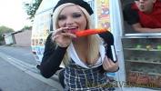 Video Bokep cute blonde teen Kayla fucked for ice cream reality show