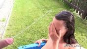 Download Film Bokep Teen bathes and fucks in piss under the sun mp4