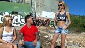Bokep 2020 Myfirstpublic Two hot chicks play naughty game with young muscle stranger public hot