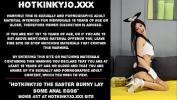 Bokep Baru Hotkinkyjo the Easter bunny lay some anal eggs terbaik