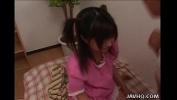 Bokep Hot Precious Asian brunette has a fat dick she is sucking on
