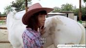 Bokep Mobile Hot and sexy amateur cowgirl rides cock for cash in an outdoor sex mp4