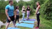 Nonton Video Bokep Clothed yoga brits jerk 2020