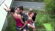 Bokep Baru Cum on huge Krystal Swift tits in public sex 2 couples foursome orgy by highway mp4