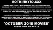 Bokep HD OCTOBER 2019 News at HOTKINKYJO site colon double anal fisting comma prolapse comma public nudity comma large dildos hot