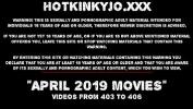 Link Bokep APRIL 2019 News at HOTKINKYJO site extreme anal prolapse comma dildos amp fisting 3gp online