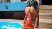 Bokep Full Fucking Her Latin Ass With a Giant Road Cone hot