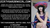 Vidio Bokep Dirtygardengirl cactus anal fuck amp prolapse 3gp