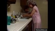 Nonton Video Bokep Indecent granny with grey hair sucks off the black plumber online