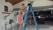 Bokep Mobile Fingering girlfriends ass while on ladder mp4