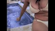 Link Bokep Busty ebony chick Misti Love get acquinted with interesting black dude during pool party 3gp