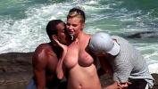 Link Bokep Big Fat White Dick and His Best Friend Black Guy with a BBC fucks Pornstar Tarra White on the Rocks in public hard and anal gratis