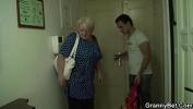 Bokep Full Blonde 70 years old granny rides his cock 3gp online